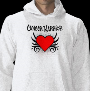 Cancer Warrior Red Heart T-shirt from Zazzle.com_1244711447424