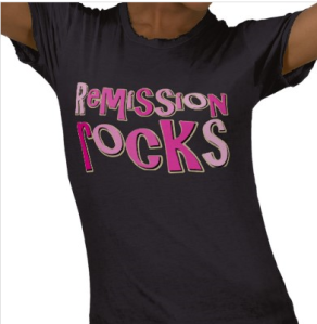 Breast Cancer Remission Rocks T-shirt from Zazzle.com_1248242980021