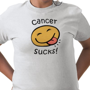 cancer sucks t-shirt from Zazzle.com_1248676053941