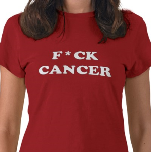 F-ck Cancer T-shirt from Zazzle.com_1247212175724